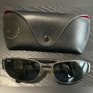 Rare Ray Ban Men’s Sunglasses & Case RB3141 004 60 18 Italy